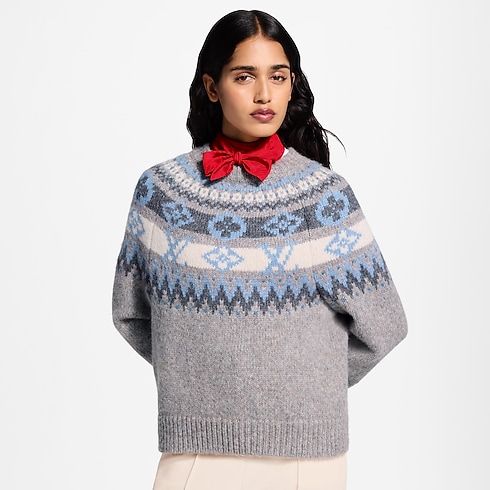 Alpine Knit Pullover back view