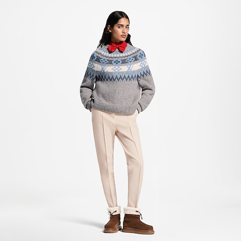 Alpine Knit Pullover worn view