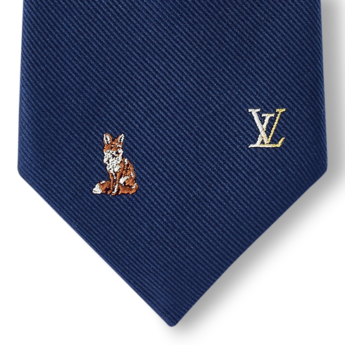 Animal Blason Tie S00 in Men's Accessories Ties and Pocket Squares collections by Louis Vuitton (Product zoom)