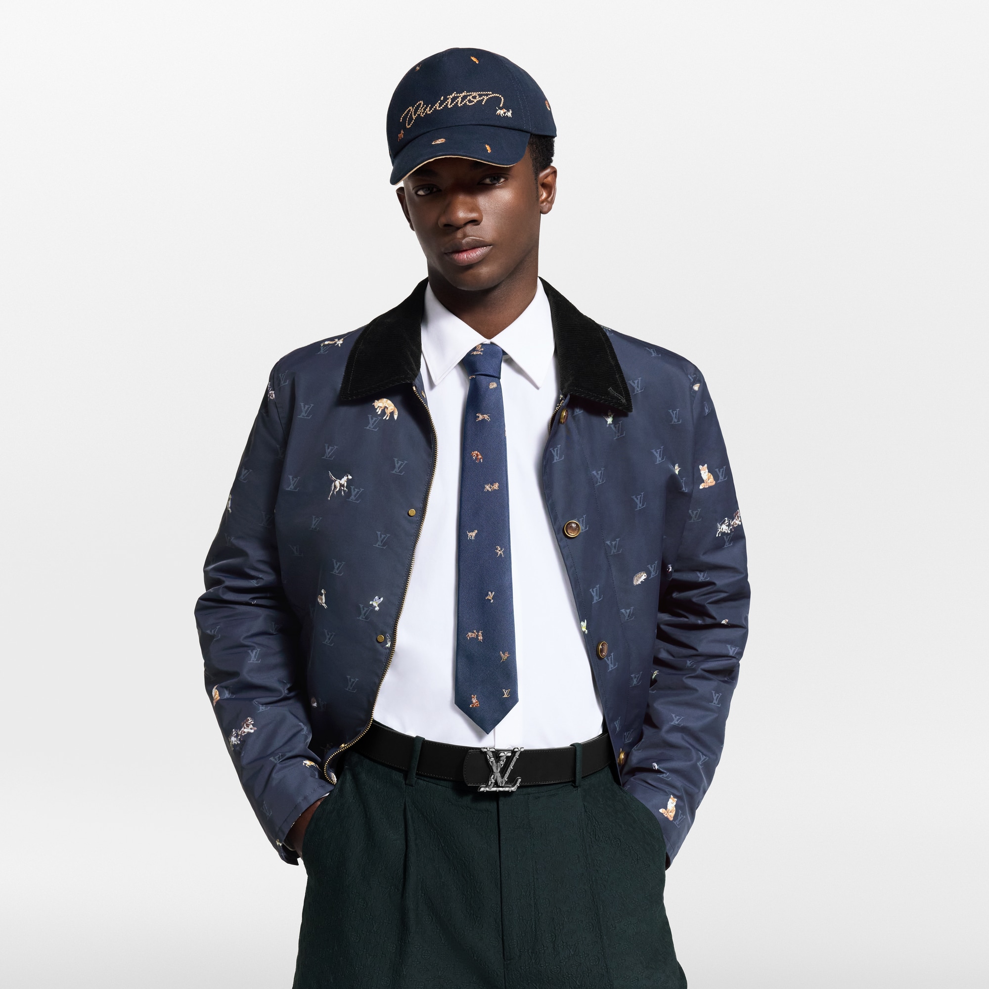 Animal Blason Tie S00 in Men