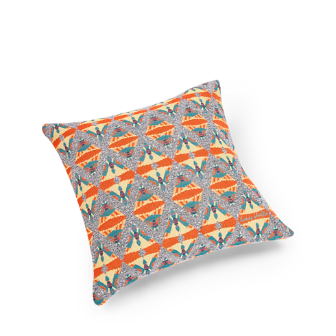 Animali Fantastici Butterfly Cushion in Trunks, Travel and Home's Home and Art of Dining Home Textile collections by Louis Vuitton (Product zoom)