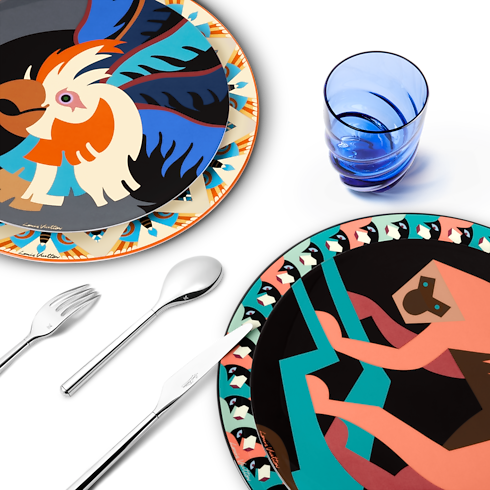 Animali Fantastici Butterfly Presentation Plate in Trunks, Travel and Home's Home and Art of Dining Art of Dining collections by Louis Vuitton (Product zoom)