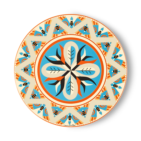 Animali Fantastici Butterfly Presentation Plate in Trunks, Travel and Home's Home and Art of Dining Art of Dining collections by Louis Vuitton (Product zoom)