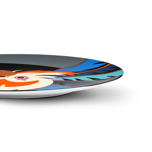 Animali Fantastici Parrot Dinner Plate in Trunks, Travel and Home's Home and Art of Dining Art of Dining collections by Louis Vuitton (Product zoom)
