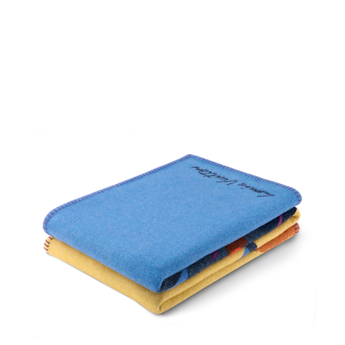 Animali Fantastici Parrot Throw Blanket in Trunks, Travel and Home's Home and Art of Dining Home Textile collections by Louis Vuitton (Product zoom)