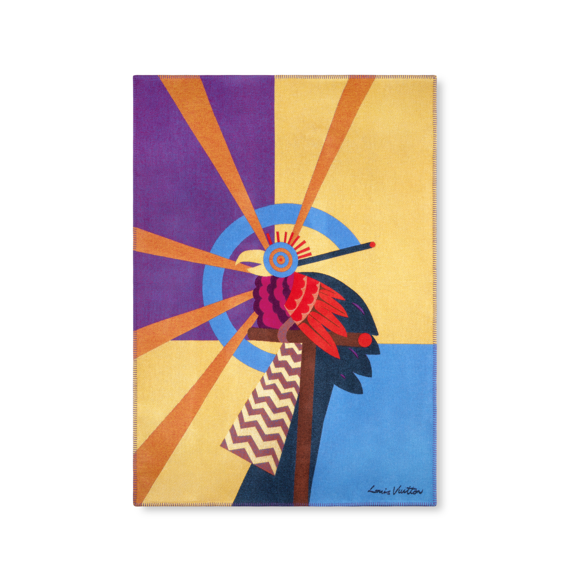 Animali Fantastici Parrot Throw Blanket  in Trunks, Travel and Home