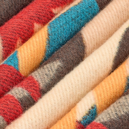 Animali Fantastici Pelican Throw Blanket in Trunks, Travel and Home's Home and Art of Dining Home Textile collections by Louis Vuitton (Product zoom)