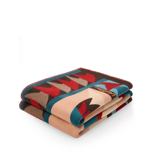 Animali Fantastici Pelican Throw Blanket in Trunks, Travel and Home's Home and Art of Dining Home Textile collections by Louis Vuitton (Product zoom)