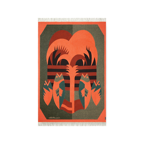 Animali Fantastici Tree Throw Blanket in Trunks, Travel and Home's Home and Art of Dining Home Textile collections by Louis Vuitton (Product zoom)