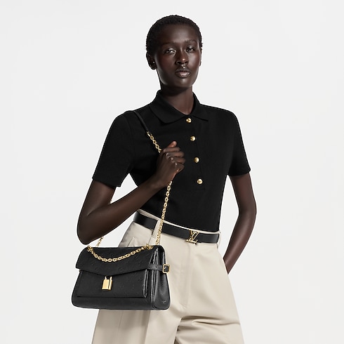 Anytime Flap Bag Monogram Empreinte Leather in Women's Handbags Handbags collections by Louis Vuitton (Product zoom)