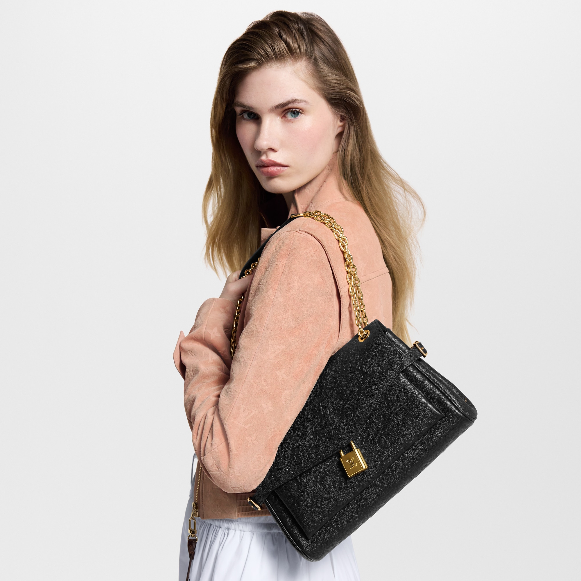 Anytime Flap Bag Monogram Empreinte Leather in Women