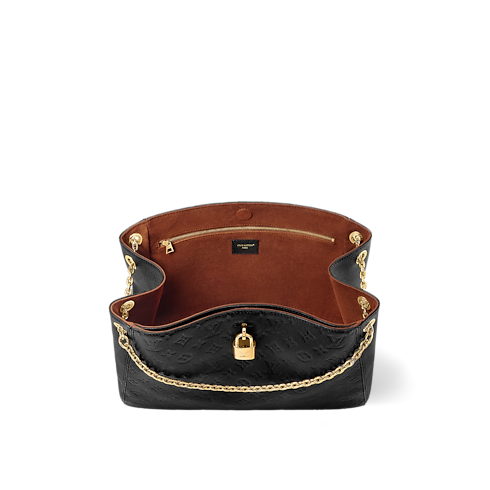 Anytime MM Monogram Empreinte Leather in Women's Handbags Handbags collections by Louis Vuitton (Product zoom)