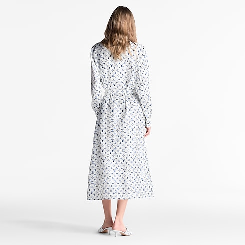 Aquarelle Monogram Shirt Dress in Women's Ready-to-Wear Dresses collections by Louis Vuitton (Product zoom)
