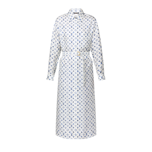 Aquarelle Monogram Shirt Dress in Women's Ready-to-Wear Dresses collections by Louis Vuitton (Product zoom)