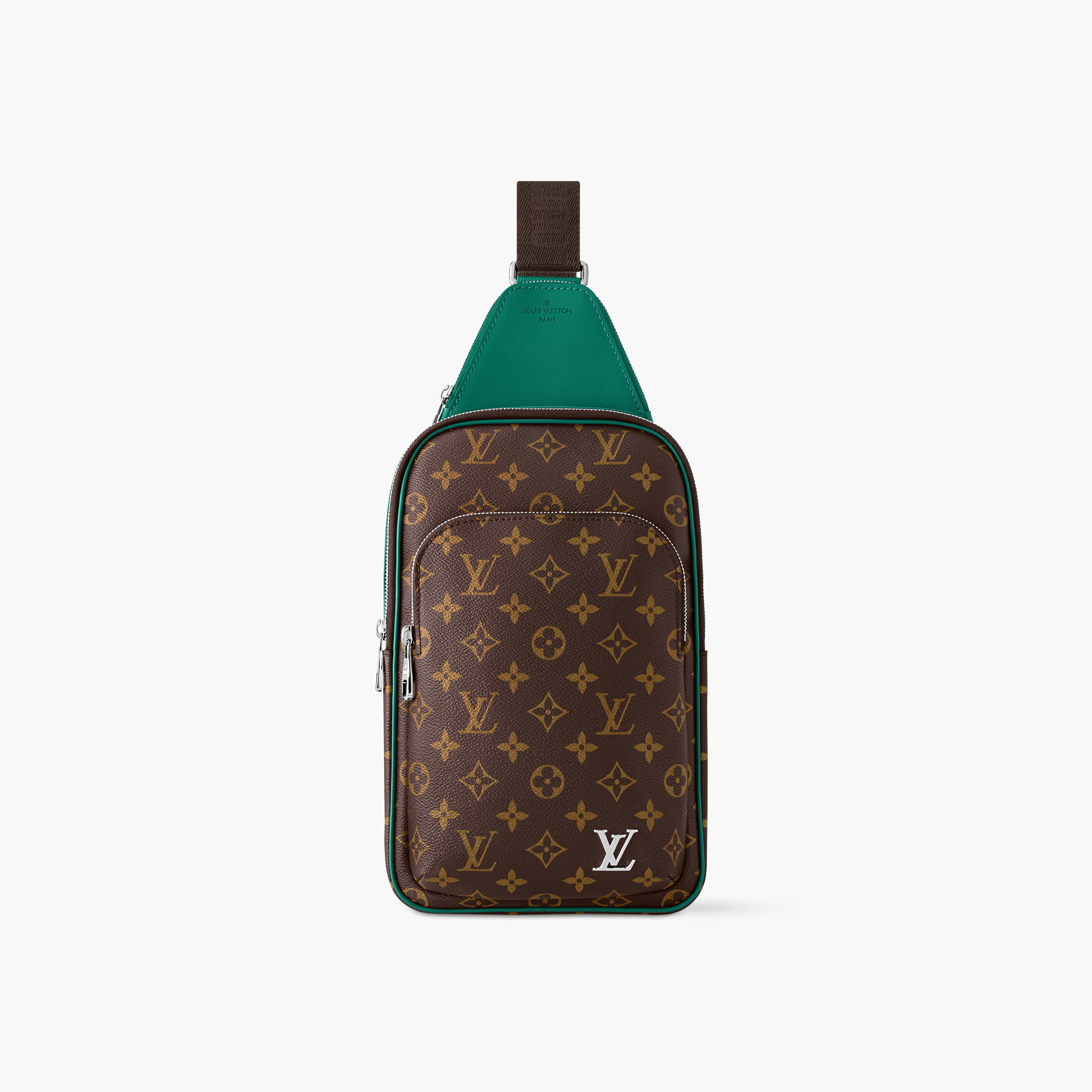 Small Lv Sling Backpack Avenue Slingbag Monogram Macassar Canvas