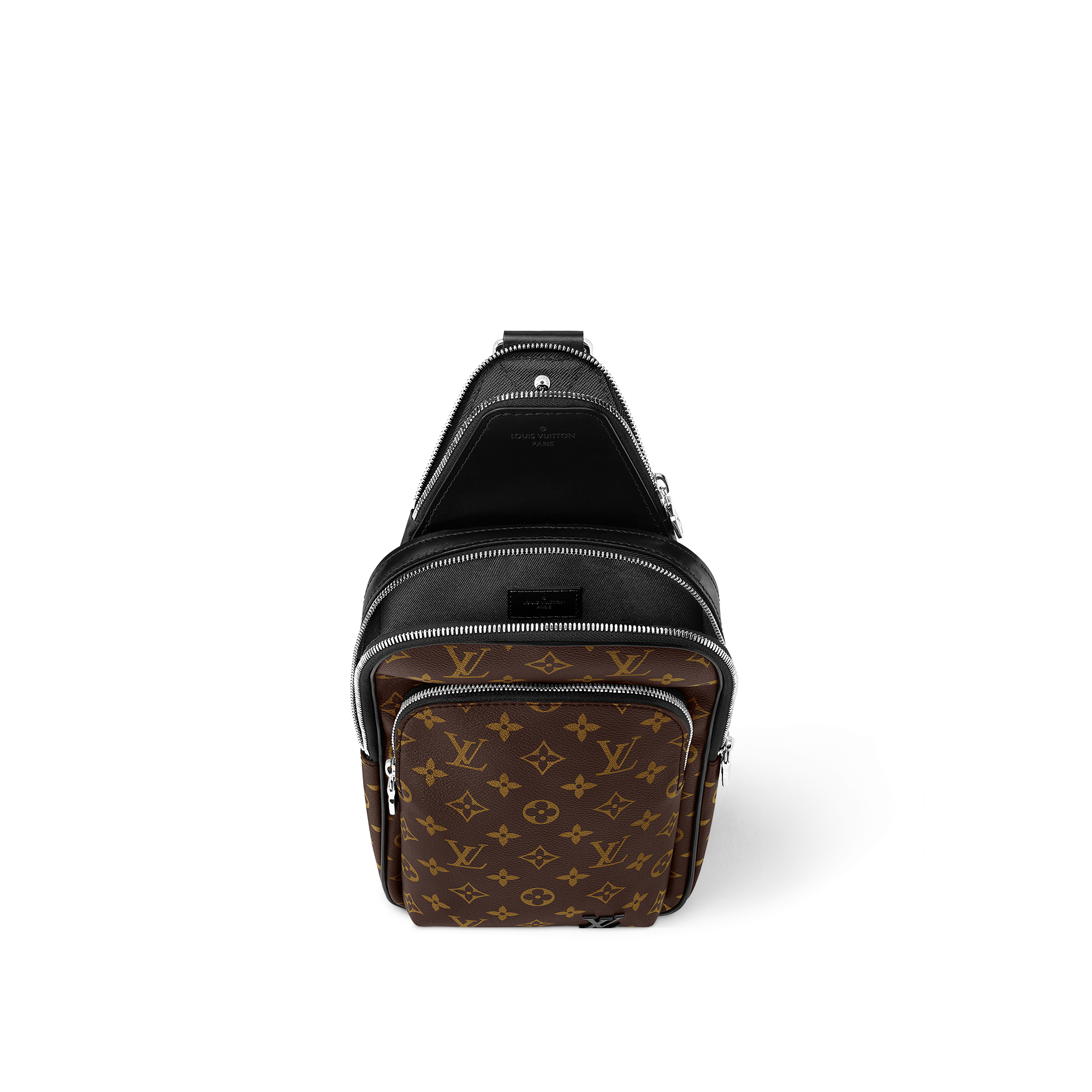 Avenue Slingbag Monogram Macassar Canvas in Men