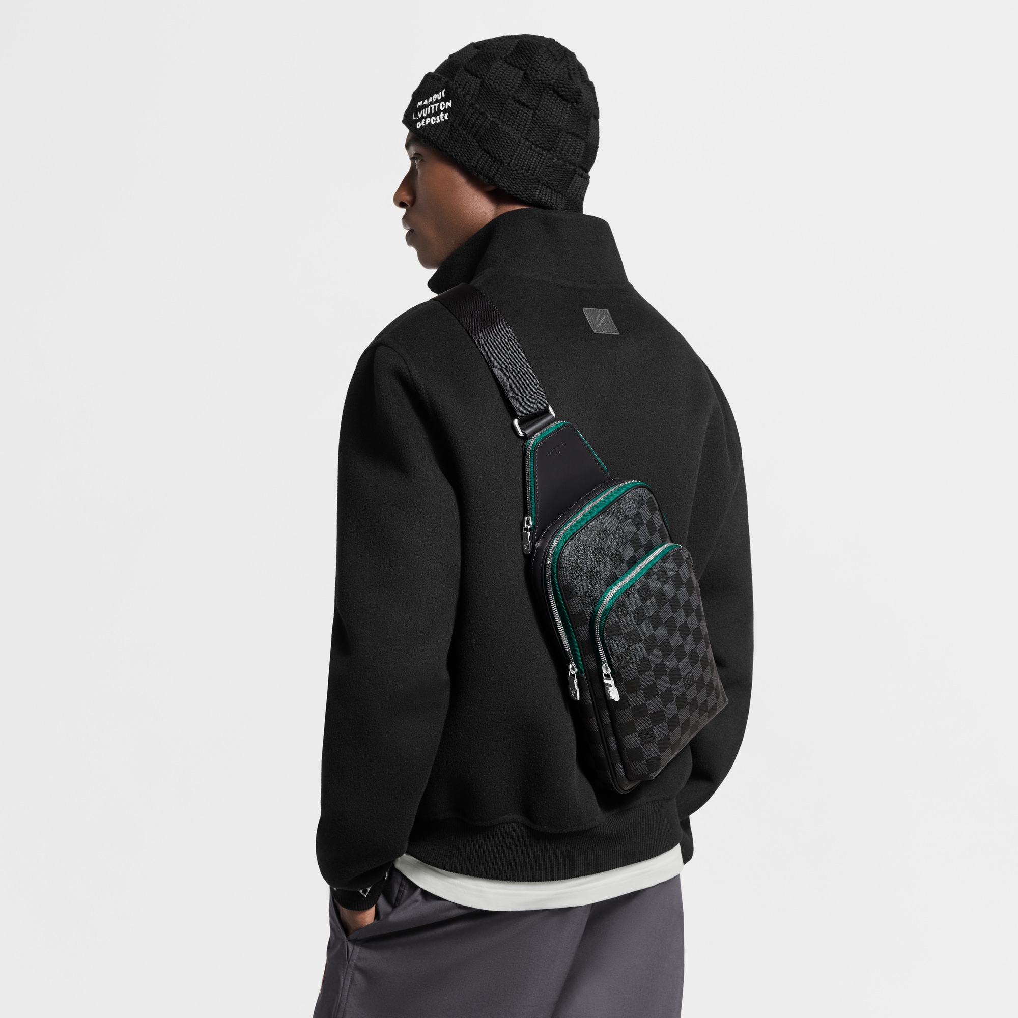 Avenue Slingbag PM Damier Graphite Canvas in Bags and Small Leather Goods