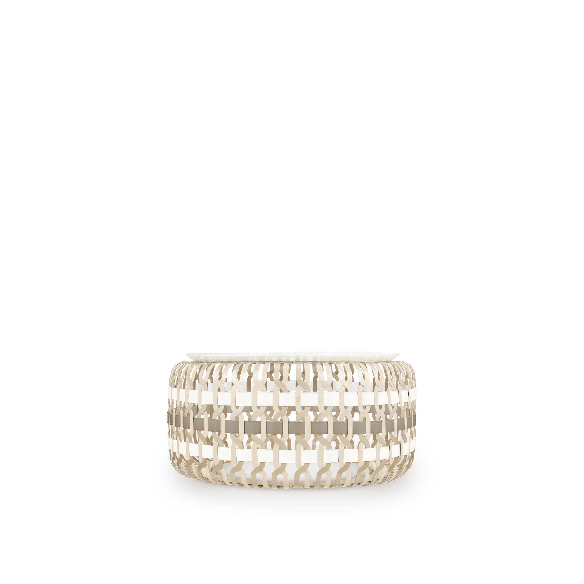 Basket Coffee Table By Zanellato/Bortotto  in Trunks, Travel and Home