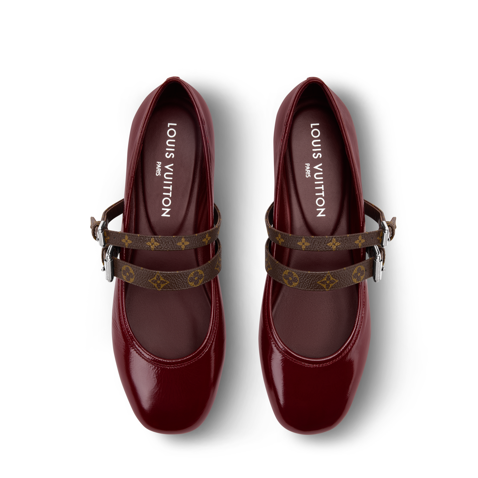 louis vuitton burgundy leather dress LOUIS VUITTON Size 11.5 Burgundy Perforated Leather Lace Up Shoes