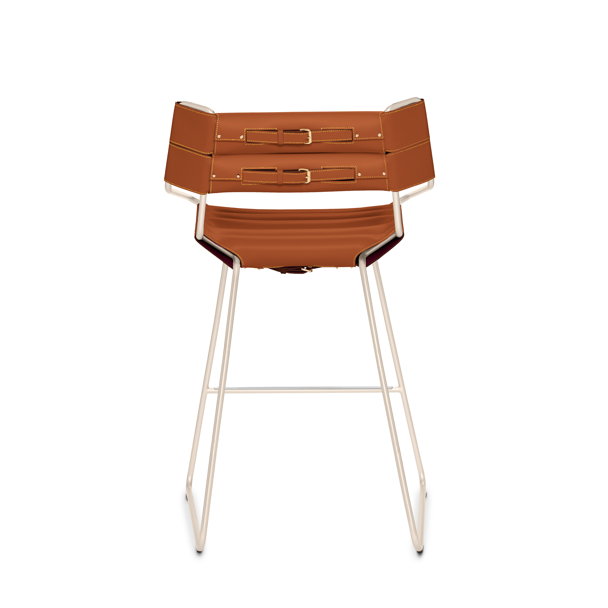 Belt Bar Stool By Atelier Oï  in Trunks, Travel and Home