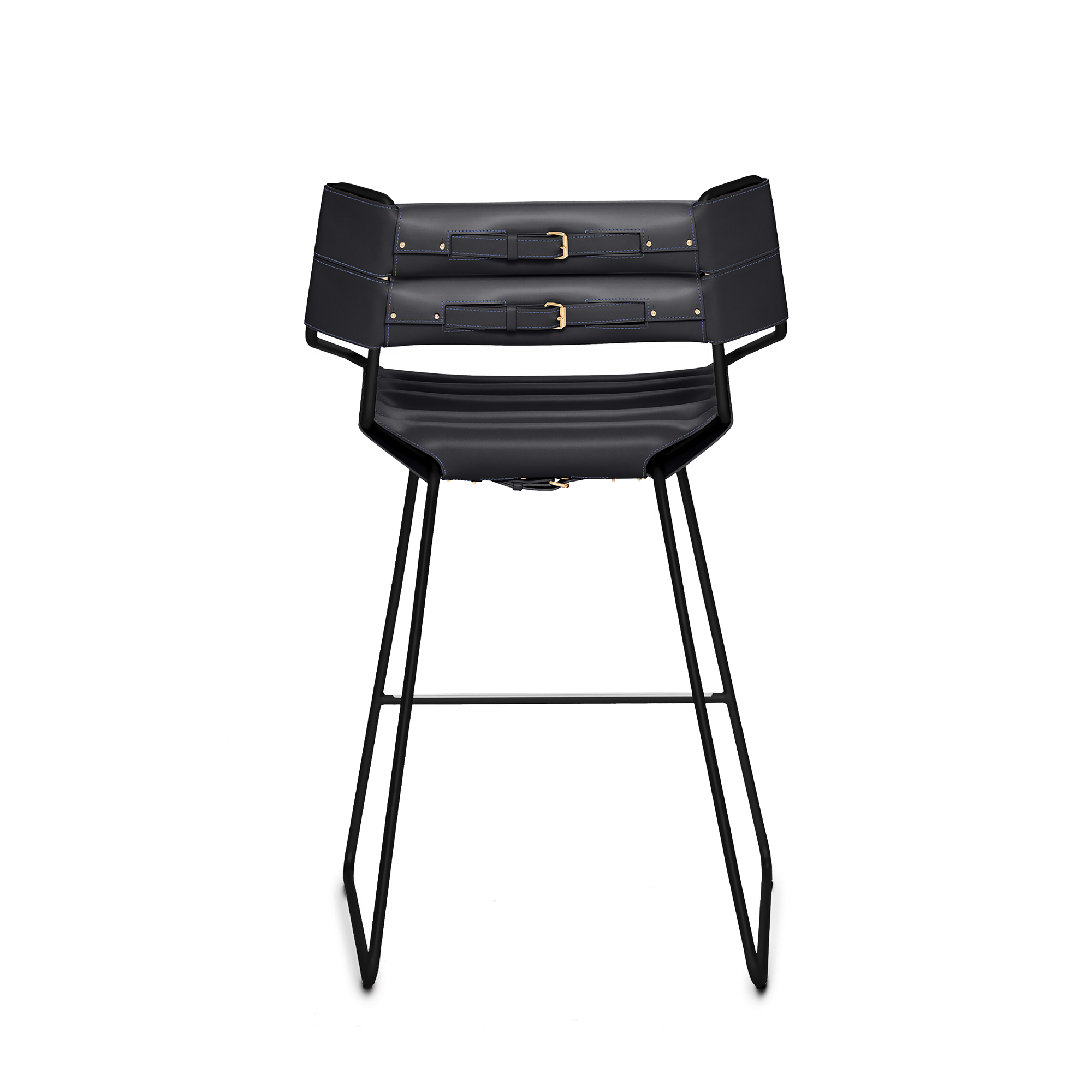 Belt Bar Stool By Atelier Oï  in Trunks, Travel and Home