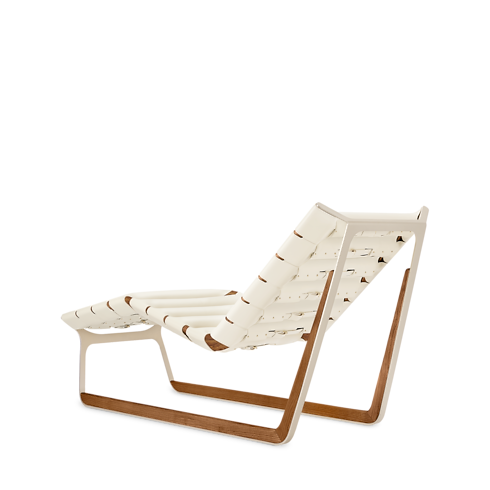 Belt Lounge Chair Outdoor By Atelier Oï in Trunks, Travel and Home's Home and Art of Dining Furniture collections by Louis Vuitton (Product zoom)