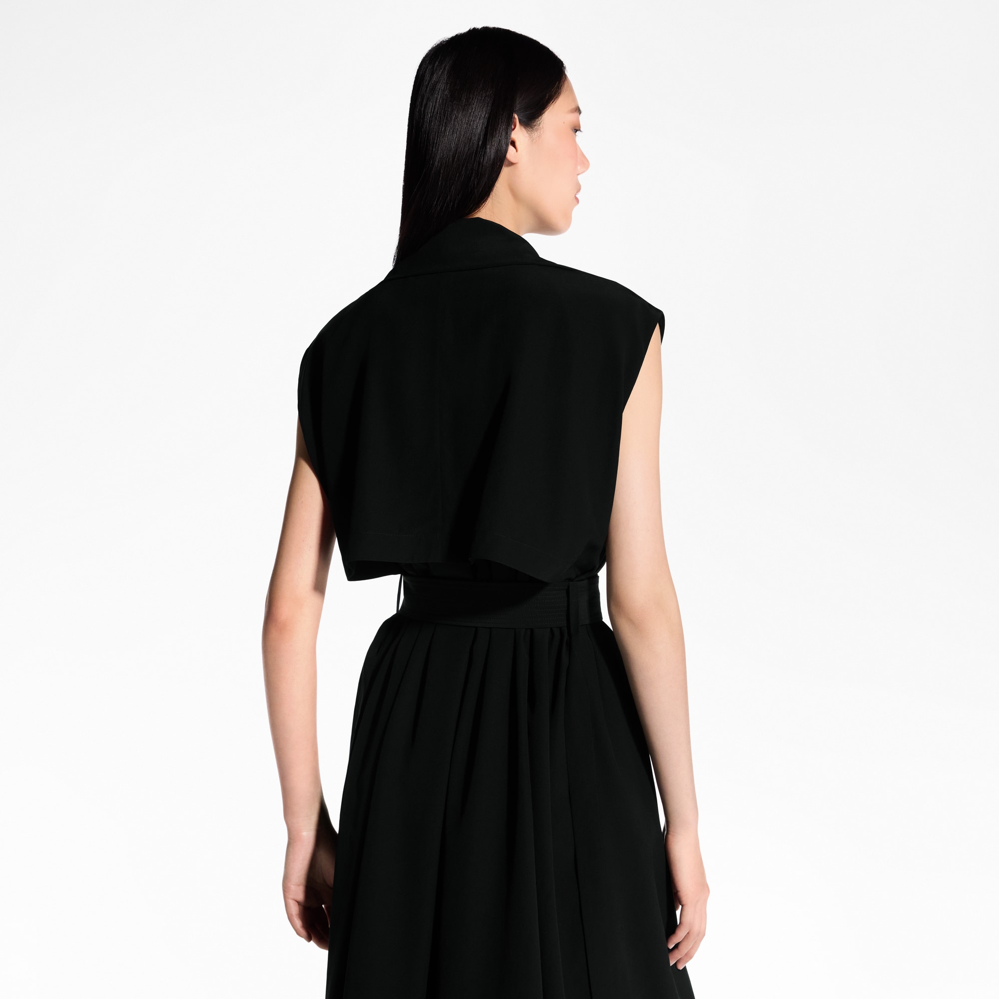Belted Double-Breasted Dress  in Women