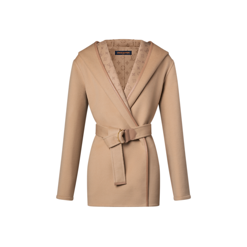 Belted Short Wrap Pea Coat in Women's Ready-to-Wear Coats and Jackets collections by Louis Vuitton (Product zoom)