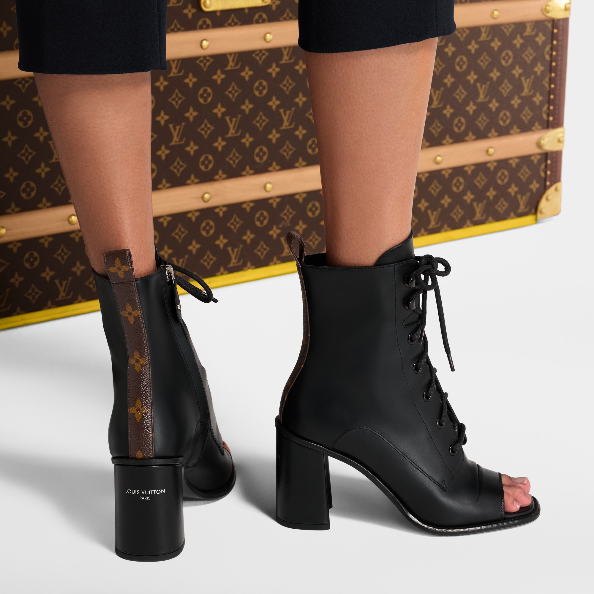 Berlin Open Toe Ankle Boot  in Women