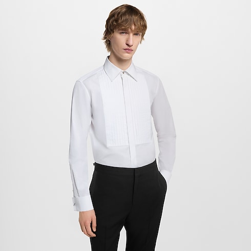 Bib-Front Evening Shirt in Men's Ready-to-Wear Shirts collections by Louis Vuitton (Product zoom)