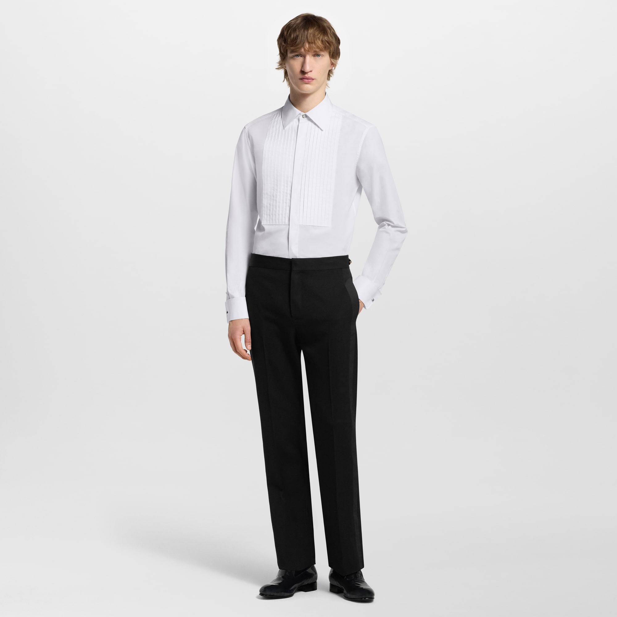 Bib-Front Evening Shirt  in Men