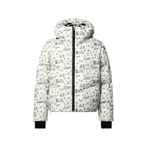 Bijoux Print Ski Jacket in Women's Ready-to-Wear Coats and Jackets collections by Louis Vuitton (Product zoom)