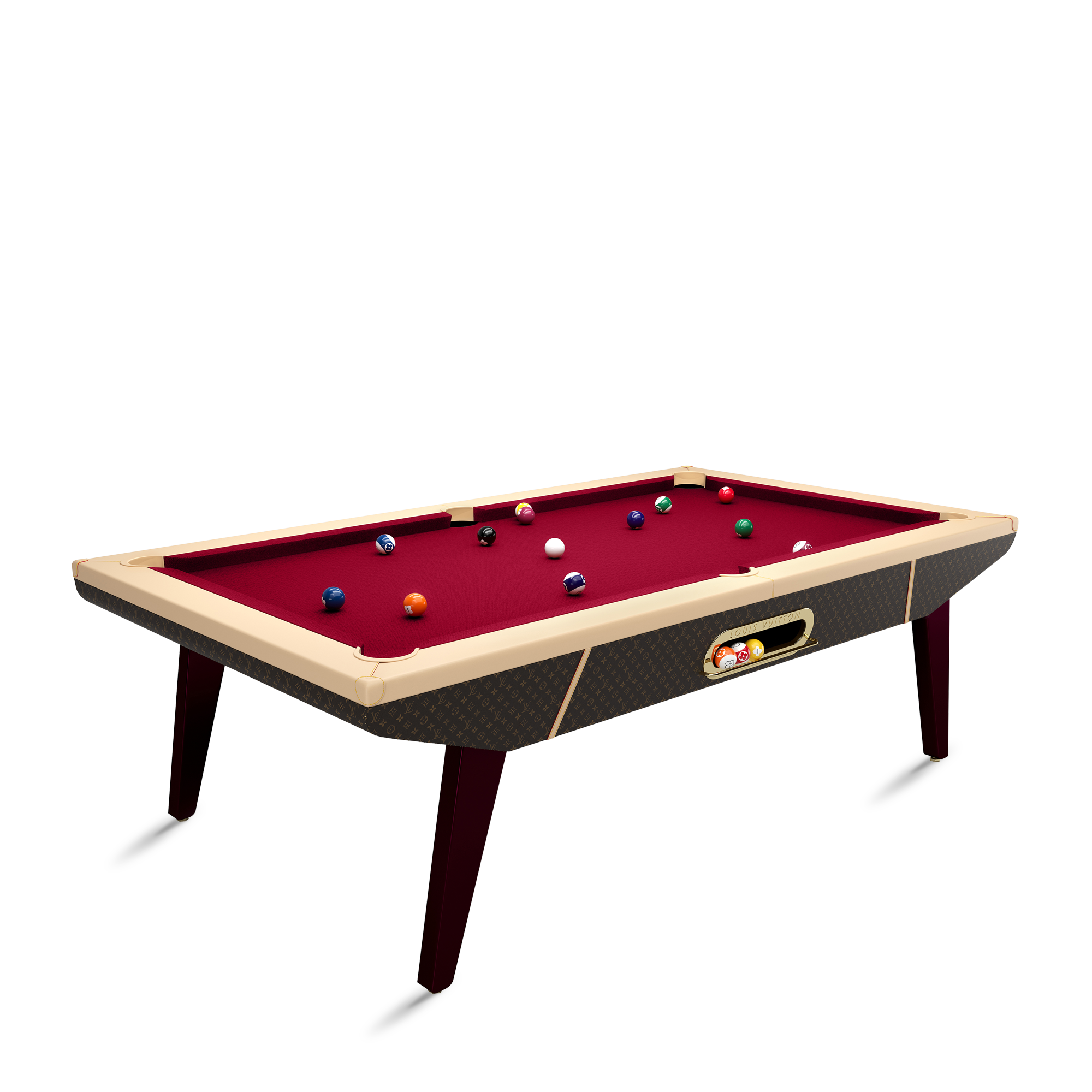 Billiard Canvas GM Table Monogram Canvas in Trunks, Travel and Home