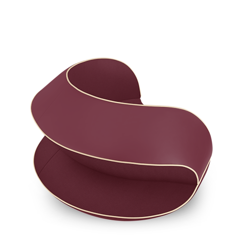 Binda Armchair By Raw Edges in Trunks, Travel and Home's Home and Art of Dining Furniture collections by Louis Vuitton (Product zoom)