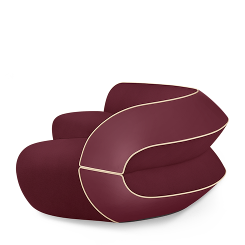 Binda Sofa By Raw Edges in Trunks, Travel and Home's Home and Art of Dining Furniture collections by Louis Vuitton (Product zoom)