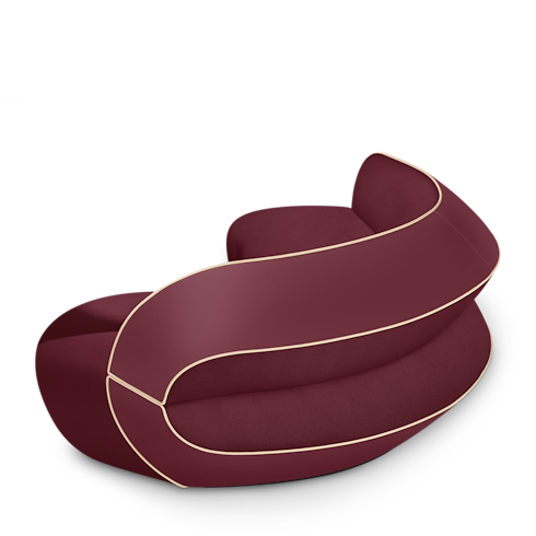 Binda Sofa By Raw Edges in Trunks, Travel and Home's Home and Art of Dining Furniture collections by Louis Vuitton (Product zoom)