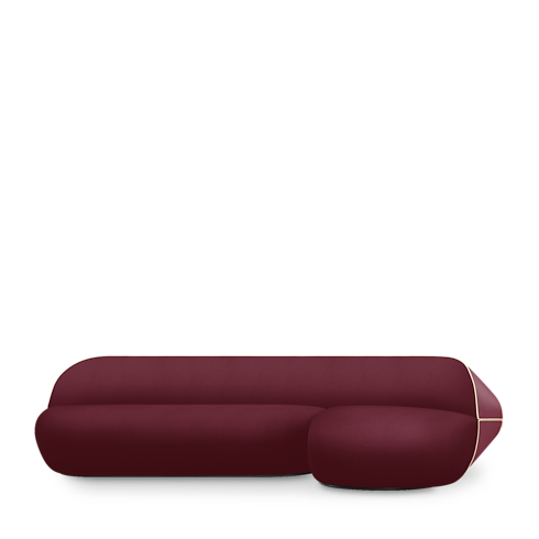 Binda Sofa By Raw Edges in Trunks, Travel and Home's Home and Art of Dining Furniture collections by Louis Vuitton (Product zoom)