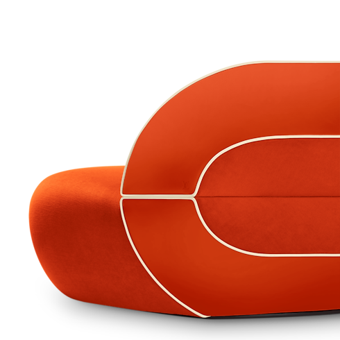 Binda Sofa By Raw Edges in Trunks, Travel and Home's Home and Art of Dining Furniture collections by Louis Vuitton (Product zoom)