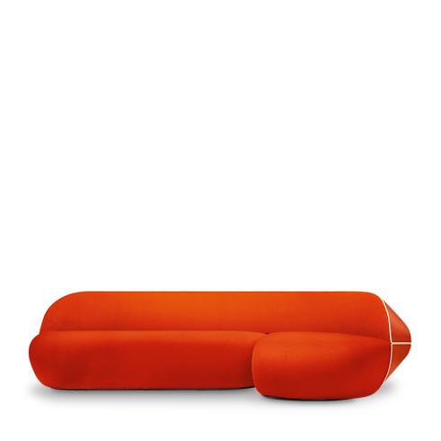 Binda Sofa By Raw Edges in Trunks, Travel and Home's Home and Art of Dining Furniture collections by Louis Vuitton (Product zoom)