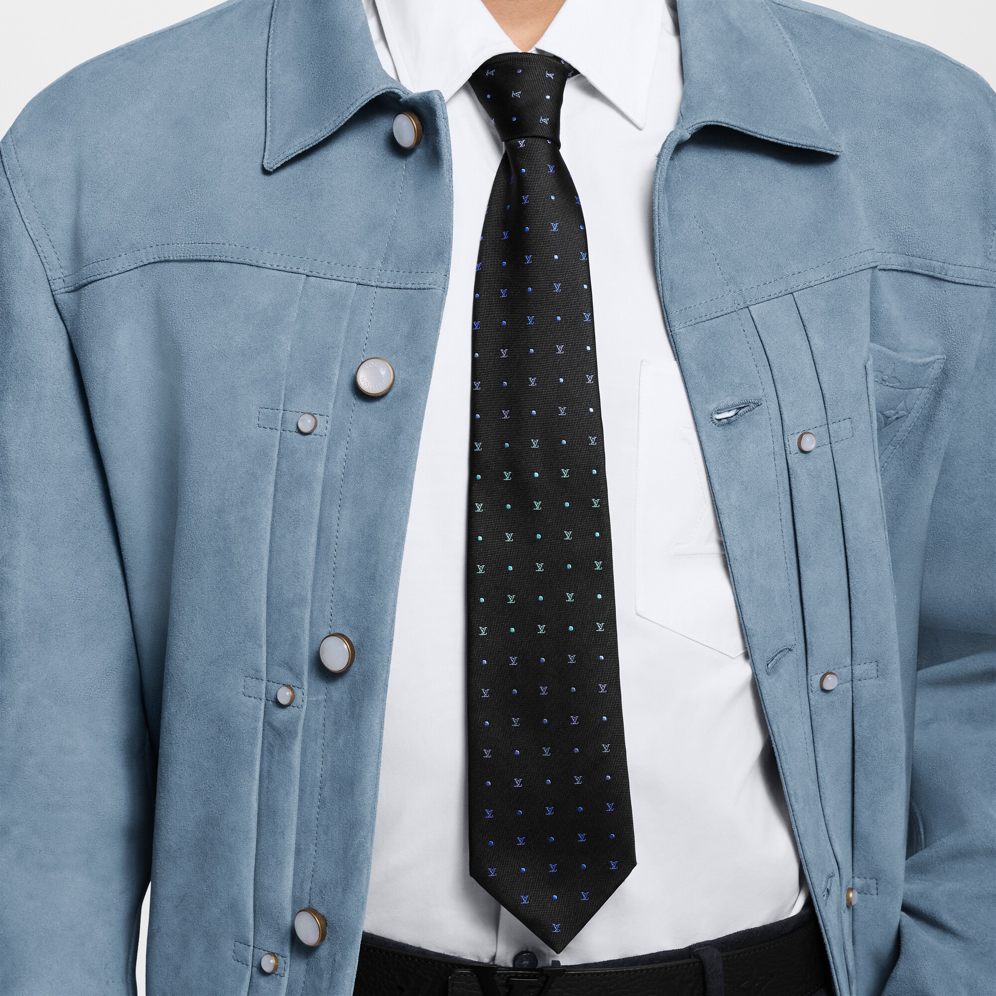 Blason Dots Tie S00 in Men