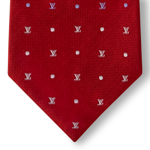 Blason Dots Tie S00 in Men's Accessories Ties and Pocket Squares collections by Louis Vuitton (Product zoom)