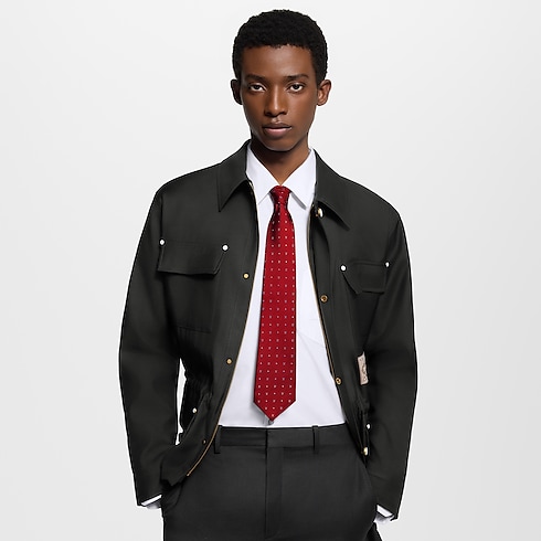 Blason Dots Tie S00 in Men's Accessories Ties and Pocket Squares collections by Louis Vuitton (Product zoom)