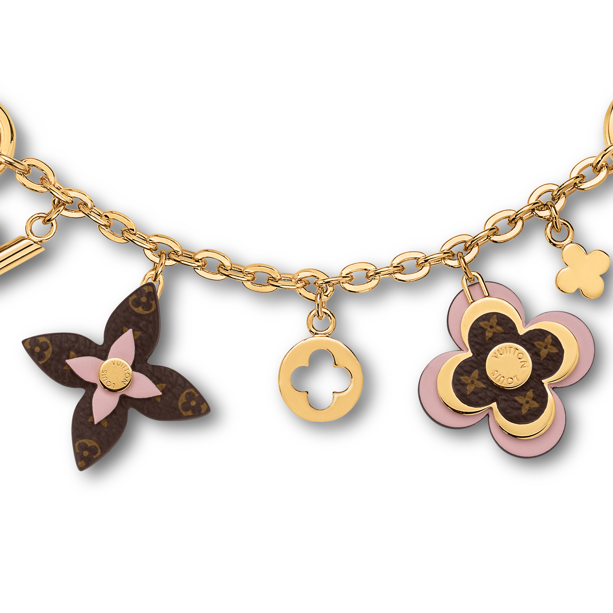 Blooming Flowers Chain Bag Charm S00 in Women