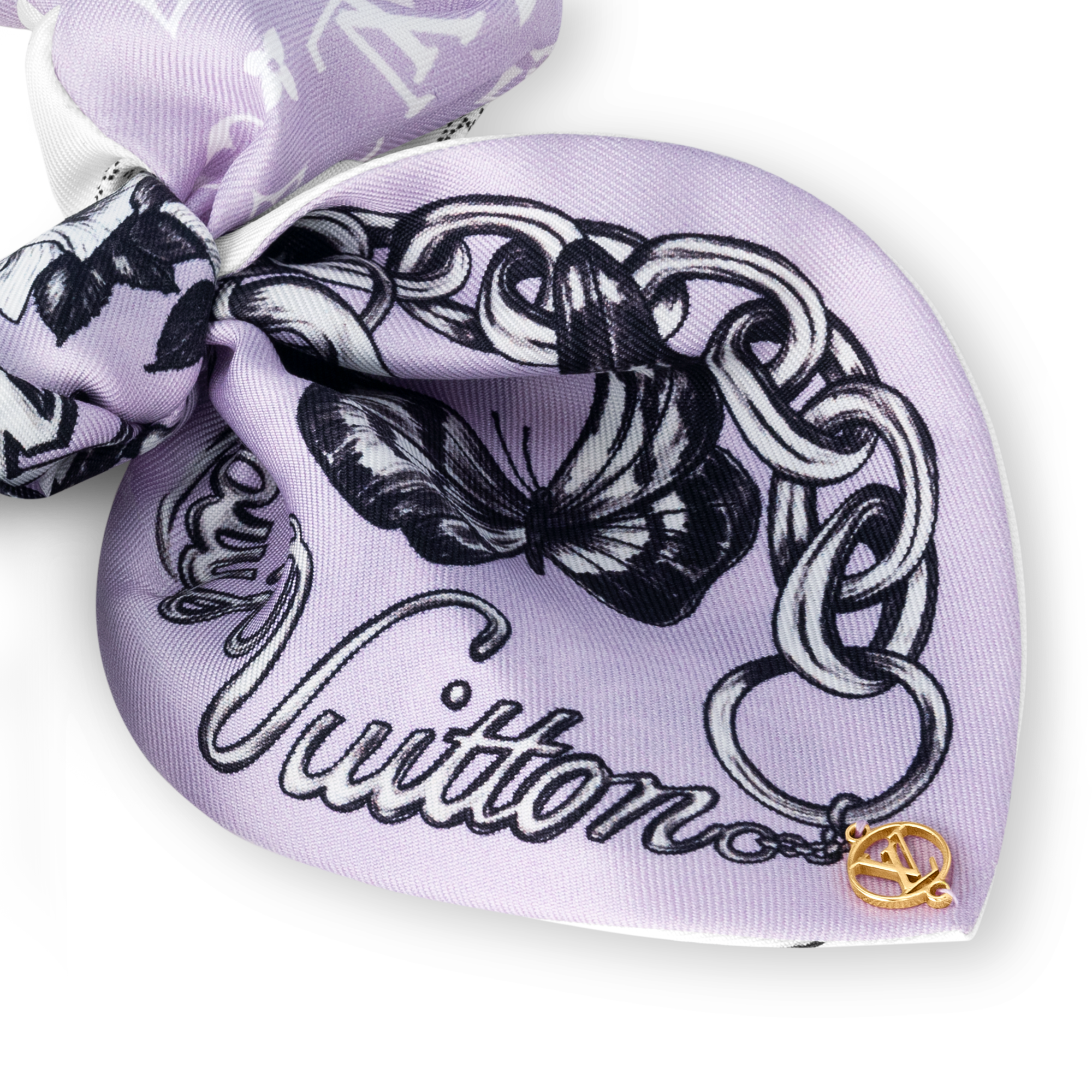 Blooming Monogram Scrunchy S00 in Women