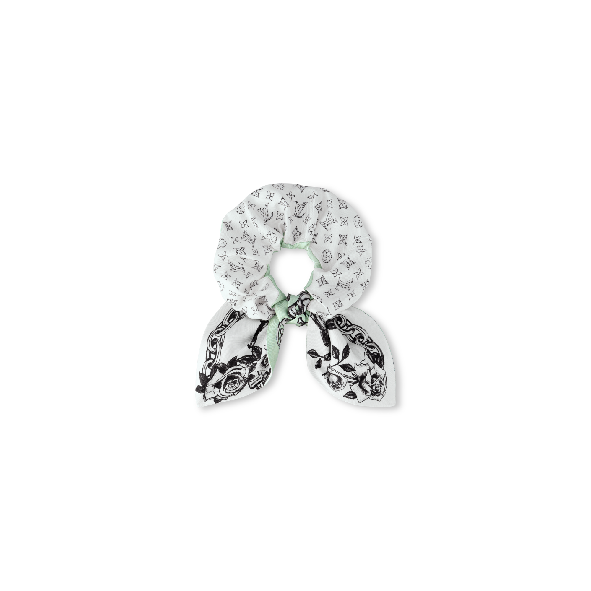 Blooming Monogram Scrunchy S00 in Women