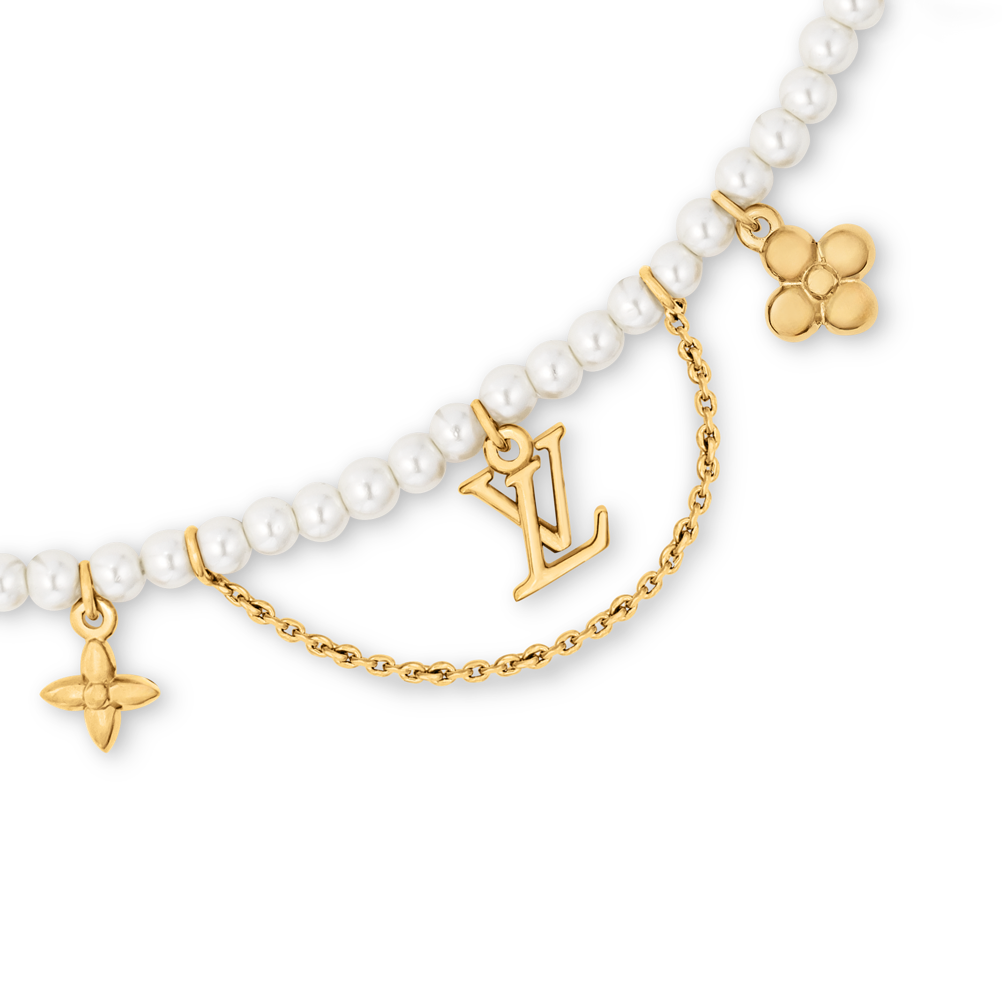Blooming Pearls Necklace S00 in Women