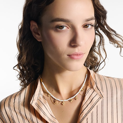Blooming Pearls Necklace S00 in Women's Fashion Jewellery All Fashion Jewellery collections by Louis Vuitton (Product zoom)