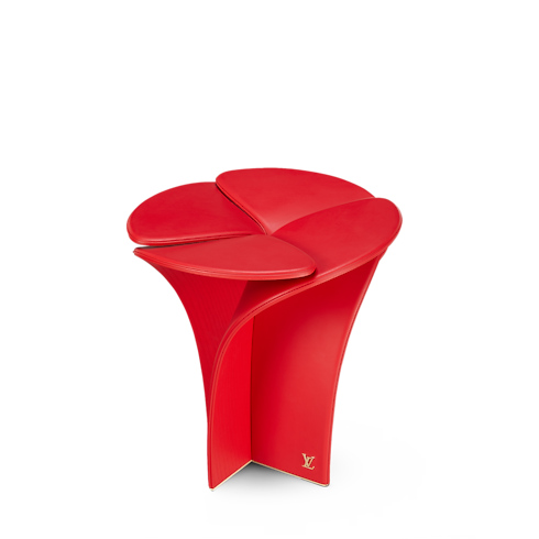 Blossom Stool By Tokujin Yoshioka Leather & Other Materials in Les Extraordinaires's Objets Nomades Chairs and Tables collections by Louis Vuitton (Product zoom)