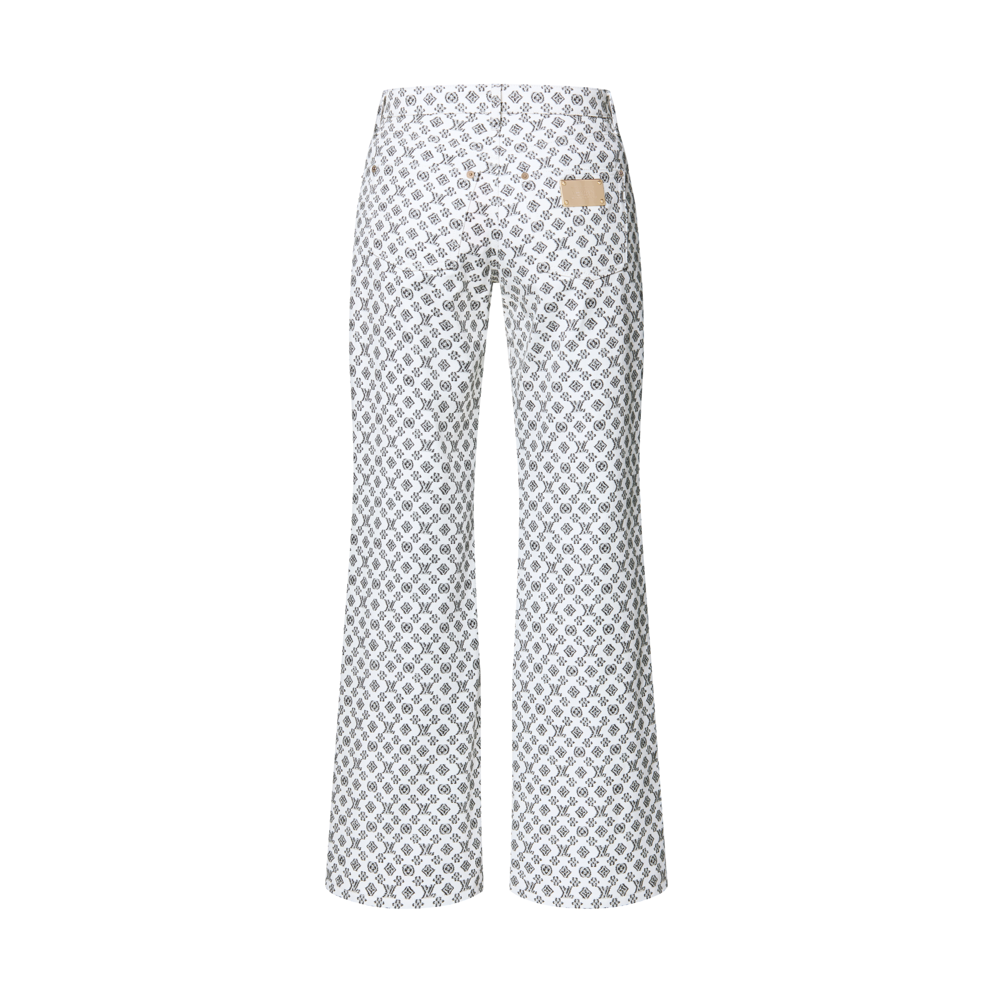 Blurry Monogram Coupé Jeans  in Women