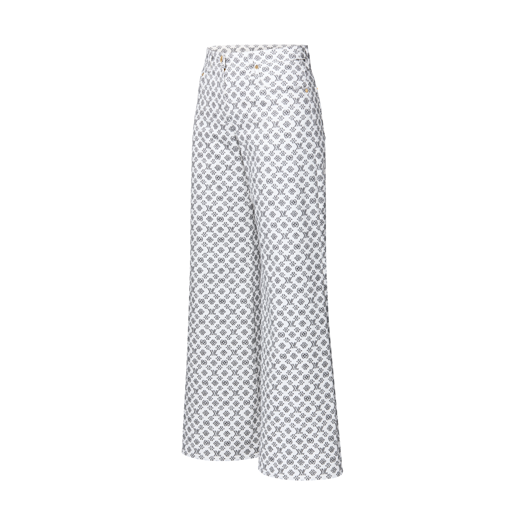 Blurry Monogram Coupé Jeans  in Women
